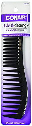 Conair Styling Essentials Wide-Tooth Lift Comb 1 ea (Pack of 3)