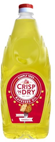 Crisp N Dry Rapeseed Vegetable Oil, 2 Litre (Pack of 1)