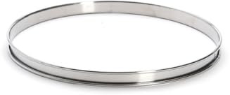 De Buyer Cerchio cottura acciaio d. cm. 24 bordi arrotondati, 3091.24N