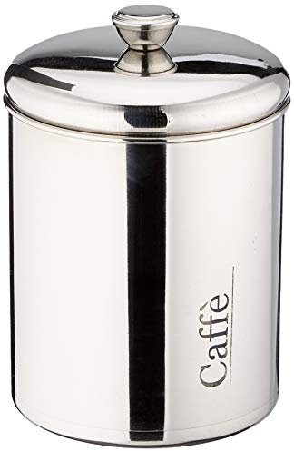 ILSA Barattolo Caffè, Acciaio Inox, Capacità 100 cl