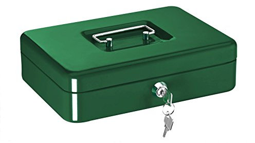 Alco-Albert 842 – 18 Cash Box 250 x 170 x 75 mm Green