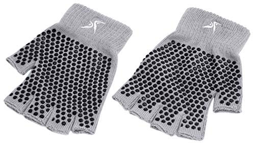 ProsourceFit Grippy Yoga Gloves Improve Your Yoga or Pilates Practice by Creating a Non-Slip Grip to Increase Stability and Reduce Sliding While Holding Poses