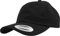 Yupoong Flexfit Low Profile Cotton Twill Unisex Dad Hat Cap für Damen und Herren, 6 Panel Baseball Cap unstructured mit Messingverschluss, black, One Size