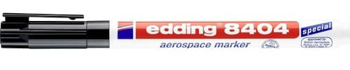 edding 8404 bullet tip permanent aerospace marker with 0.75mm line width, EACH