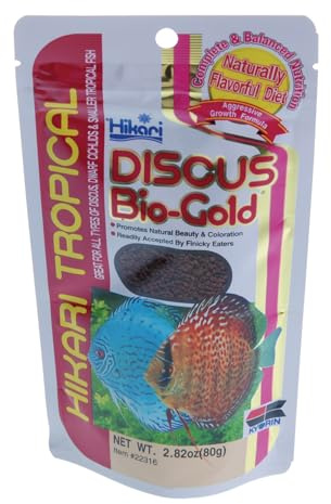 Hikari Discus Bio-Gold Granules for Pets, 2.82-Ounce