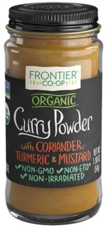 Organic Curry Powder, Salt-Free Blend, 1.90 oz (54 g)
