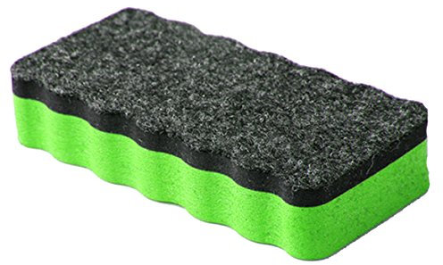 Whiteboard Löscher Schwamm magnethaftend 110X52mm Fein grün
