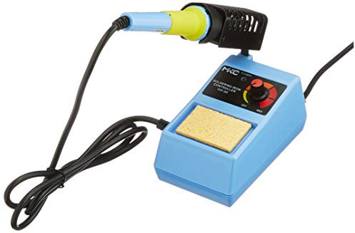 MKC WS-98 Stazione Saldante 48W - Blu, Temperatura Regolabile 150-450°C, Tipologia Analogica