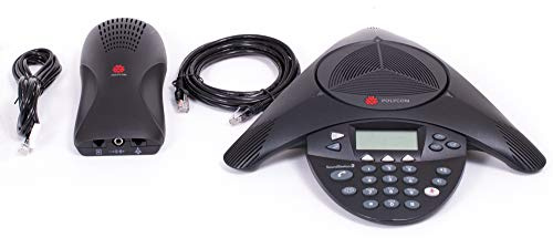 Polycom SoundStation 2 EX Audio Conference Phone, No Mics (2200-16200-102) - (Renewed)