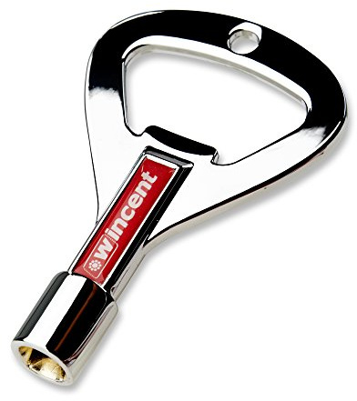 WINCENT DRUM KEY + BOTTLE OPENER Drum accessories Single pieces