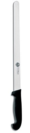 AUSONIA - COUTEAU À JAMBON ÉTROIT AVEC LAME EN ACIER INOX 440 ET MANCHE ATOXIQUE EN POLYPROPYLÈNE 30 CM