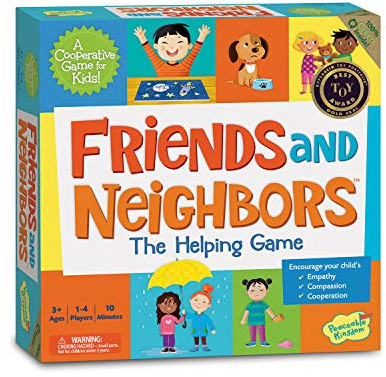 Friends & Neighbors: The Helping Game - Foreign Language Board Game English