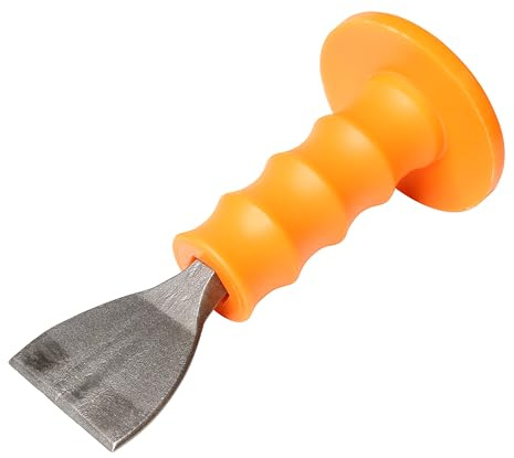 Mayhew Select 35705 2-1/4-by-7-3/4-Inch Handguarded Mason Chisel , Black