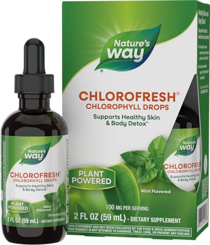 Nature's Way Chlorofresh Chlorophyll Drops, Mint Flavored, 2 Fl Oz