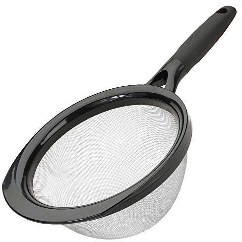 GoodCook Touch 8 Stainless Steel Wire Mesh Strainer with Non-slip Grip Handle