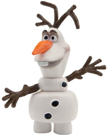 Bullyland 12963 – Leksaksfigur snögubbe Olof från Walt Disney Frost, ca 6,4 cm, detaljrik, perfekt som en liten gåva för barn från 3 år