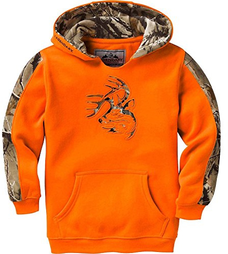 Legendary Whitetails Youth Outfitter Hoodie Inferno Medium
