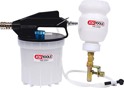 KS TOOLS Pneumatic Brake Fluid Bleeder Set, 3 pcs