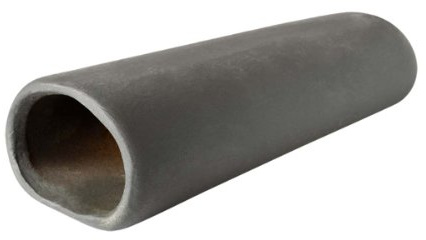 HOBBY Aquaristik Catfish Cave S I 3 x 10 cm I Brut- und Versteckhöhle aus gebranntem Ton für Welse I Aquarium Dekoration I Deko Höhle für Welse, Krebse und Garnelen I natürliches Aquariumzubehör