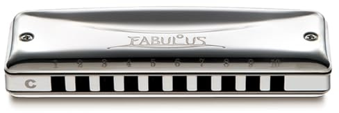 Suzuki Fabulous Diatonic Harmonica in D
