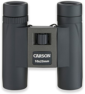 Carson TM-025 TrailMaxx 10x25mm Compact Binoculars , Black