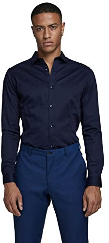 JACK & JONES Male Hemd Super Slim Fit Hemd
