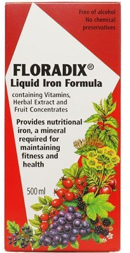 Floradix Floradix flytande järnformel 500 ml