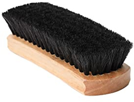 Ralyn Professional Shine Brush. For Boots and Shoes Brush Buffer Dark Bristles, 8