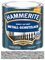 Hammerite Metallschutzlack Hammerschlag, 3in1 Rostschutzlack für Metall, wetterfest und stoßfest, für außen und innen, Silbergrau, 250ml