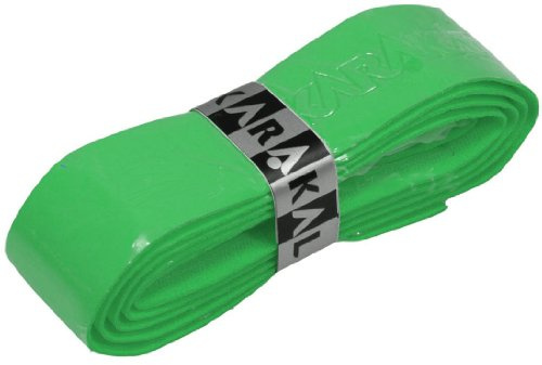 Karakal - PU Super Grip - Self-Adhesive Grip Tape for Badminton, Squash, Tennis, Hockey Stick or Ice Hockey Stick – Pack of 5 or 24 – Assorted Colours, Racket handle, Green, 2 Grips