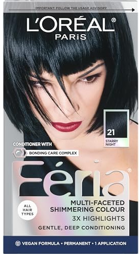 L'Oreal Feria Multi-Faceted Shimmering Colour, Starry Night