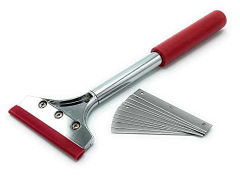 Grattoir pour sols Deluxe 12 pouces (30,48cm) de long avec une lame de 4 pouces (10,16cm)