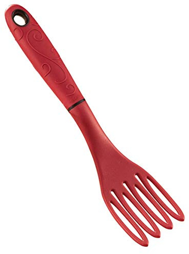 Norpro Grip EZ Fiskie Red Santoprene Combination Fork and Whisk