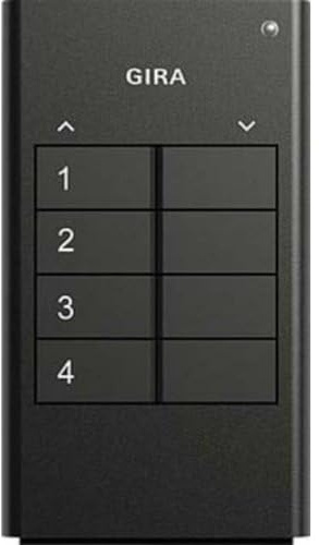 Gira 535410 Funk Handsender 4-Fach Gira eNet, anthrazit