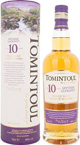 Tomintoul 10 Jahre Single Malt Scotch Whisky (1 x 0.7 l)