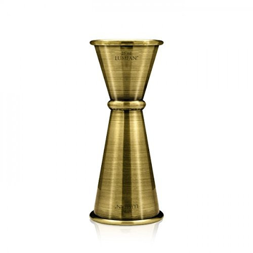 Jigger Japanese, 25/50 ml, acier, bronze, l0037