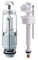 SIAMP Storm 33 WC cistern fittings pack button Single Flush Chrome plated including SIAMP plus valve inlet float 99b
