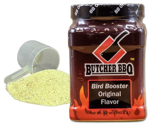Butcher BBQ | Bird Booster Original Flavor Injection | Moisture and Flavor for Poultry Injections | Fast and Easy Turkey Injection