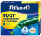Pelikan Standard-Tintenpatronen 4001 Tinte Dunkelgrün, 6 Stück