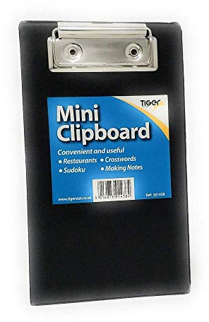 Tiger Mini Clipboard 301438