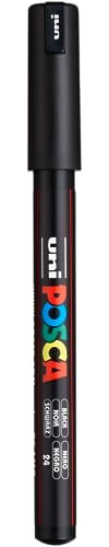 Uni-Ball Posca PC-1MR Ultra Fine Bullet Tip Marker - Black