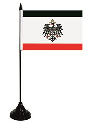 Drapeau U24 Table Drapeau Empire avec aigle drapeau allemand 10 x 15 cm
