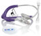 MDF Instruments MDF747XP-08 Acoustica® Deluxe, Estetoscopio ligero de doble cabeza - Garantía-de-por-vida & Programa-piezas-gratuitas-de-por-vida (Morado)
