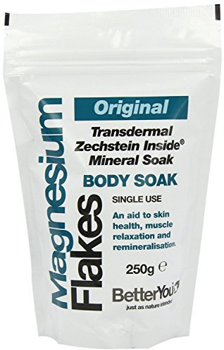 BetterYou Magnesium Flocken Badeöl 250 g x 3 (Pack von 3)