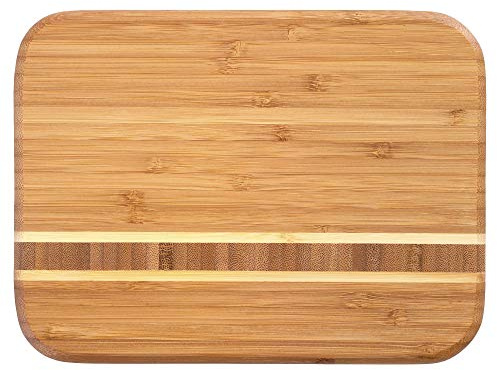 Totally Bamboo Barbados Bamboo Wood Cutting Board, 9 x 6.5