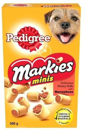 Pedigree Markies Mini Dog Treats, 500g