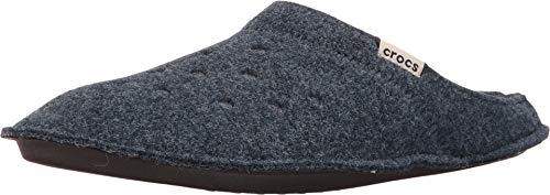 Crocs Classicslipper, Unisex Adults Open Back Slippers, Blue (Nautical Navy/Oatmeal), 3 (36/37 EU)
