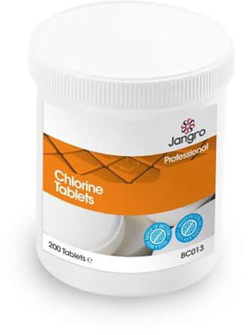 Jangro Chlorine Tablets (200 x Tub)