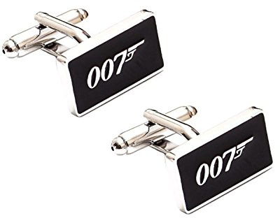 007 Boutons de Manchette dans Une boîte Cadeau, Tissu