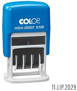 Datumstämpel Mini-Dater COLP S120 självfärgande